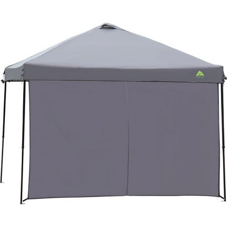 Ozark Trail Sun Wall for 10' x 10' Straight Leg Canopy for Camping (Accessory Only), Dark Grey