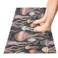 thumbnail image 5 of Dailycode Various Jellyfish Bathroom Rugs Non Slip Absorbent Soft Plush Quick Dry Bath Mat, 39"x20", 5 of 8