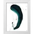 thumbnail image 1 of Lee, Judson 25x32 White Modern Wood Framed Museum Art Print Titled - Single Blue Stroke, 1 of 4
