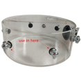 thumbnail image 1 of Langgg Snare Drum Lugs Lightweight Replacement Percussion Instrument Parts Double Side, 1 of 9