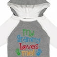 thumbnail image 4 of Inktastic My Grammy Loves Me Boys or Girls Long Sleeve Baby Bodysuit, 4 of 5