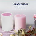 thumbnail image 4 of 2 Sizes Cylinder Candle Molds Silicone Mold for Making, Pillar Candles Resin Mould Epoxy Casting, 4 of 10