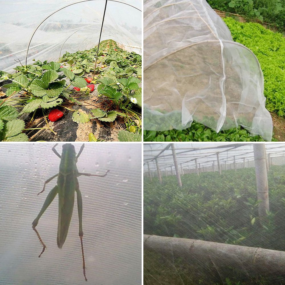 Mesh Netting Garden Netting Bird Netting for Garden Protect Vegetable Plants and Fruit Trees Heavy Duty Woven Mesh Heat Resistance Bug Net Insect Netting Protection Against Birds  Deer