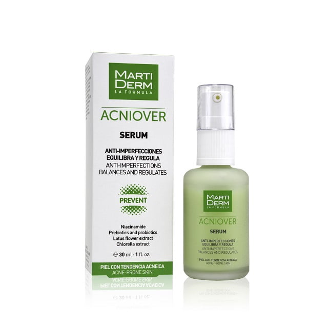 Suero hidratante Martiderm Acniover 30 ml