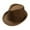 Coffee, variant on Men And Women Unisex British Style Solid Color Jazz Hat Sun Hat Hut Hat