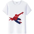 thumbnail image 3 of Camisetas Kawaii de estilo Harajuku para niños, camisetas de algodón con estampado de dibujos animados de Marvel, Spider-Man, amigos, camisetas blancas grunge para niñas, 3 of 5