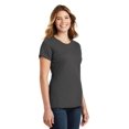 thumbnail image 4 of Port 1157484 Ladies Fan Favorite Tee, Charcoal - Large, 4 of 6