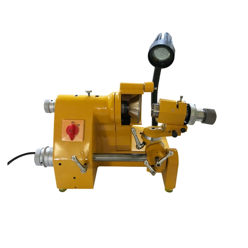 sharpening ice skates with bench grinder