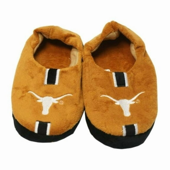 Texas Longhorns Slippers - Youth 4-7 Stripe