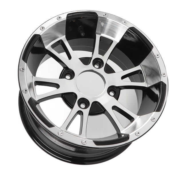 Llanta Para ATV De 12 Pulgadas, Llanta De aleación De Aluminio 25X8-12 Con 4 Orificios Para Go Kart