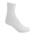 thumbnail image 3 of Athletic Works Men's Lightweight Ankle Socks, 12-Pack, Moisture-Wicking, Lightweight Fabric, Fits Shoe Sizes 6-12, 3 of 4