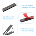 thumbnail image 4 of Unique Bargains Cell Phone Kickstand, 2Pack Portable Desk Stand Magnetic Foldable Stand Black, 4 of 7