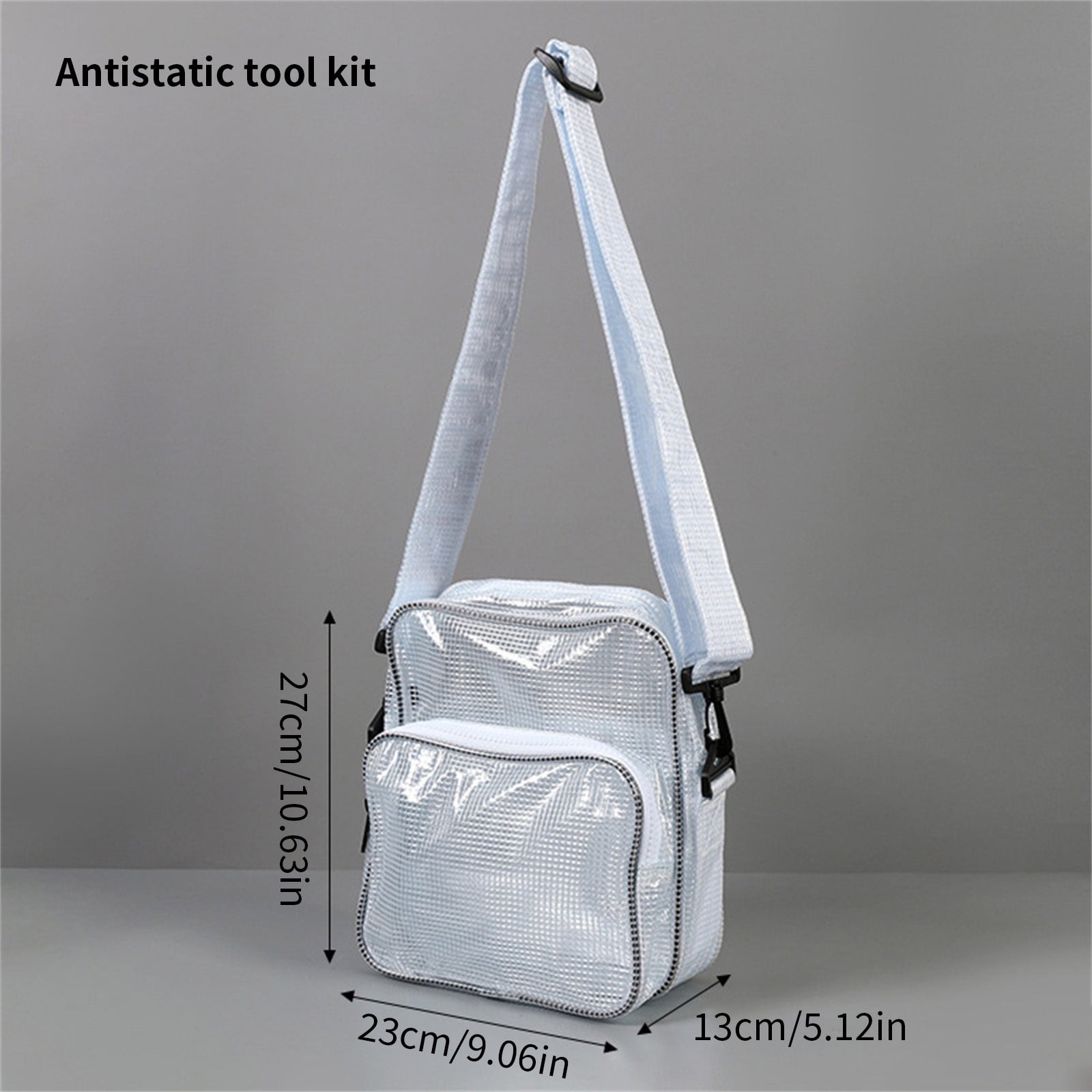 Statics Shielded Winter Ready Laptop Messengers Bag Dustproof Construction PVC Electronics Protector Crossbody Bag