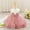 V-46, variant on Summer One Year Old Baby Skirt Baby Flying Sleeves Knot Pleated Mesh Princess Dress Formal Dress Performance Outfit