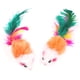 thumbnail image 5 of Furry pet cat toy mice, cat toy mice, pet cat toys, feather tail catcher, 10 count (colors random), 5 of 5