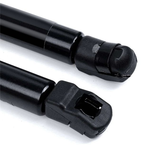 2Pcs Front Engine Cover Bonnet Hood Gas Strut Bars Gas Spring Shock Lift Support Rod for Mk1 2010-2017,Black