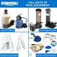 thumbnail image 2 of Swimline HydroToools Weighted Flexible Pool Vacuum Head, for Concrete - 8151, 2 of 7