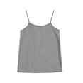 thumbnail image 3 of BUIGTTKLOP Cotton Linen Camisole Tops for Women Adjustable Strap Tank Tops Scoop Neck Striped Sleeveless Cami Shirts, 3 of 7