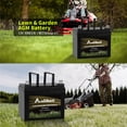 thumbnail image 3 of ANLIBATT Lawn Mower Battery AGM Group Size U1 12 Volt 300 CCA Sealed Lead Acid Battery for John Deere, Toro, Cub Cadet, and Craftsman Garden Mower Tractor Lawnmower, 3 of 6