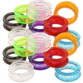 thumbnail image 1 of 16pcs Silicone Scissors Finger Ring Barber Hair Shears Finger Inserts Finger Protector, 1 of 7