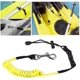 thumbnail image 1 of KAIYANG Correa para remo de kayak, cuerda elástica de seguridad para remo de kayak con hebilla de cinturón ajustable y ganchos de metal, 1 of 1