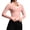 Light pink_#15, variant on Women's Cropped Lightweight Stretchy Running Track Jackets Full Zip Slim Fit Athletic Tops with Thumb Holes,Hot Pink 3XL