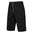 thumbnail image 4 of Aofany Hiking Fishing Shorts for Men Multi Pockets Cargo Work Shorts Elastic Waist Casual Shorts Outdoor Wear, 4 of 8