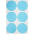 thumbnail image 1 of Colored Labels Stickers 2 inch for Inventory and Labeling in Light Blue 50mm - 300 Pack, 1 of 8