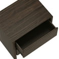 thumbnail image 5 of Linda Modern 24" Nightstand in Walnut Brown (2-Drawer), 5 of 10