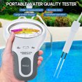 thumbnail image 2 of Analizador de calidadPC102 Probador de calidad del agua portátil Digital 2 en 1 Detector de medidor de nivel de PH y cloro CL2 para piscina Spa Irfora Analizador de calidad, 2 of 7