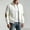White, variant on Men's Lightweight Jackets Light Windbreaker Full Zip Up Jacquard Jacket Mock Neck Quilted Stylish Golf Coat Business Work Casual Sweatshirt White
