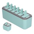 thumbnail image 1 of Molde para paletas de hielo diseño dividido portátil congelado Molde para barra de hielo Desmoldeo automático 6 rejillas para el hogar para el verano Fugacal Otros, 1 of 8