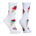 thumbnail image 3 of Crazy Socks, Women's, Food, Breakfast Coffee Ice Cream, Crew Socks, Novelty Cute, 3 of 6
