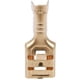 thumbnail image 1 of 6.3 mm Brass Cable Terminals, 20 Pieces, 1 of 5