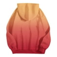 thumbnail image 4 of Gkeoshab Hoodies Womens Oversized Hoodies Fleece Sweatshirts Fall Fashion 2026 Pullover Sweaters Winter Clothes Orange XXXL, 4 of 5