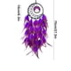 thumbnail image 3 of Atrapasueños de árbol de la vida tejido para colgar en la pared | Decoración de poliéster multicolor para el hogar | 70 x 20 cm, estilo escandinavo, con plumas, 3 of 5