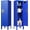 blue, variant on Sapital Metal Storage Locker with Lock 1 Door Steel School Gym Office Cabinet Light Blue