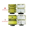 thumbnail image 3 of Large Grey ABS Fishing Tackle Organizer with Waterproof Design, Shock-Absorbing Inner Box, Silicone Sealing Strips, Transparent Inner Lids & Bounce-Open Feature for Orderly Storage of Fishing, 3 of 7