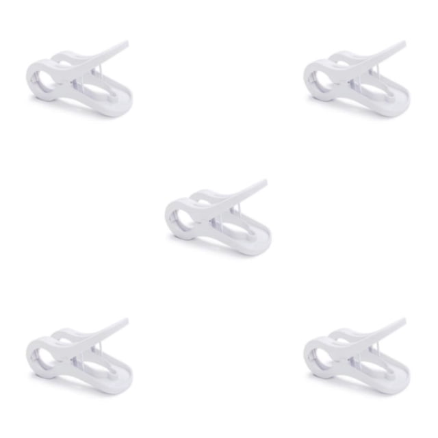 Matsuzay Gran edredón a prueba de viento ropa Clip sujetador de pinzas para colgar clavijas Anti-run hogar para secado fijador hogar blanco Type2 NO2