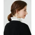 thumbnail image 5 of Camicover Women’s Detachable Dickey Collar Half Shirt Blouse False White Collar, 5 of 7