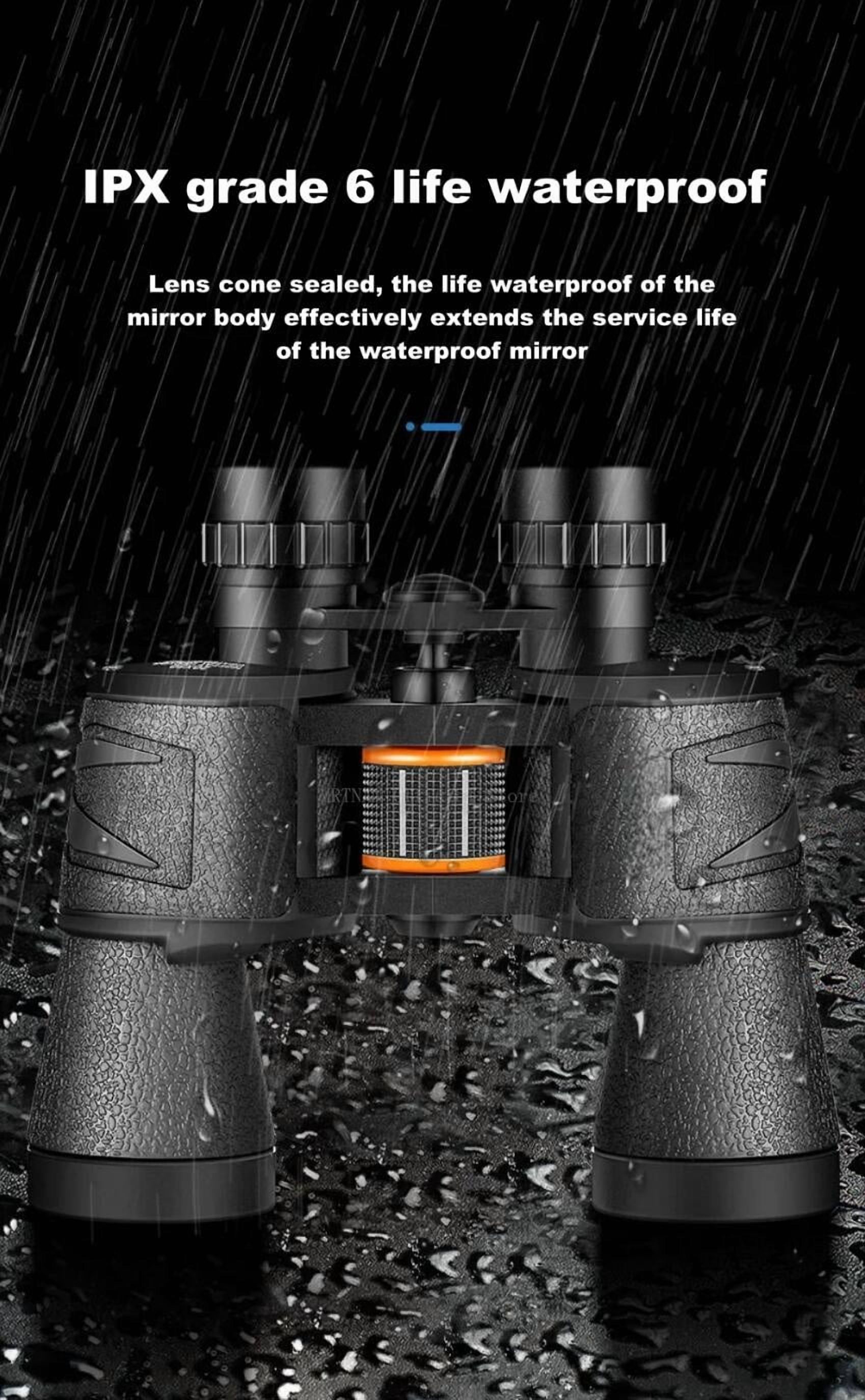 Powerful Telescope 20X50 Professional Binoculars Low Light BAK4-Prism Long Range Waterproof Hunting Camping Equipment