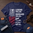 thumbnail image 3 of Jollimate Personalized Legend Dad Shirt, Gift For Papa, Dad Birthday Gift, Dad America Shirt, 3 of 6
