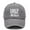 Grey, variant on Men's Gulf of Mexico Vintage Letter Print Baseball Cap Classic Street Style Adjustable Casual Dad Hat Washed Denim Design Sun Hat Pink One Size