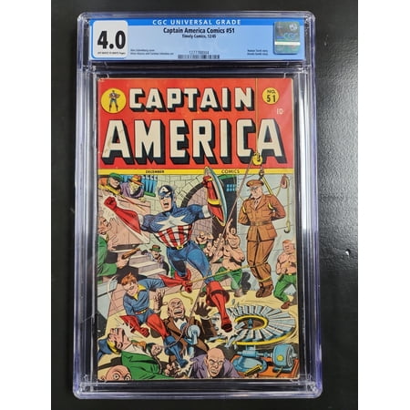Captain America Comics #51 - CGC 4 Comic Book