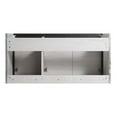 thumbnail image 5 of Fine Fixtures Oakville 48 in. W x 18 in. D x 33 in. H Wall Mounted Bathroom Vanity in Mild Grey Oak with White Ceramic Sink - Chrome hardware, 5 of 8