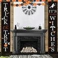 thumbnail image 3 of Gustave Halloween Trick Or Treat Hanging Banner Door Decoration, Porch Decorations Outdoor Signs for Home Welcome Signs "A Style", 3 of 8