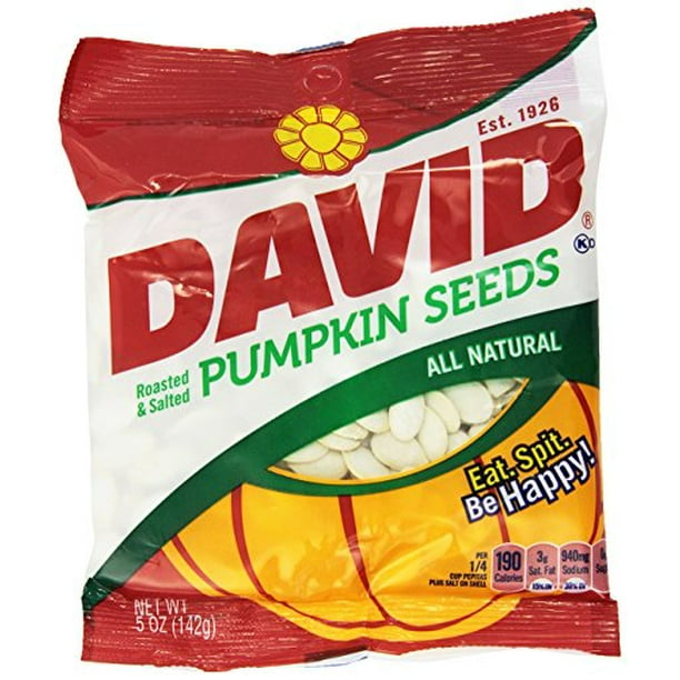 David Seeds, Pumpkin Seeds, 5Ounce Bags