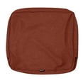 thumbnail image 5 of Classic Accessories Montlake FadeSafe Water-Resistant Patio Lounge Back Cushion, 21 x 22 x 4 inch, Heather Henna, 5 of 20