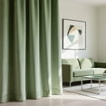 thumbnail image 4 of Heavyweight Velvet Curtains - Thermal Insulated Grommet Drapes, Set of 2, Soundproof Room Darkening for Living Room & Bedroom, 4 of 5