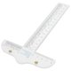 thumbnail image 4 of T Shape Ruler Transparent Sewing Ruler Plastic Measuring Ruler Measuring Tool, 4 of 4